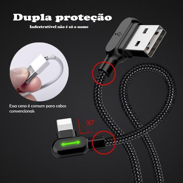 Carregador para iPhone - USB C - Micro-USB | Cabo Titã™ - MCA GLOBAL STORE - Todos os direitos reservados