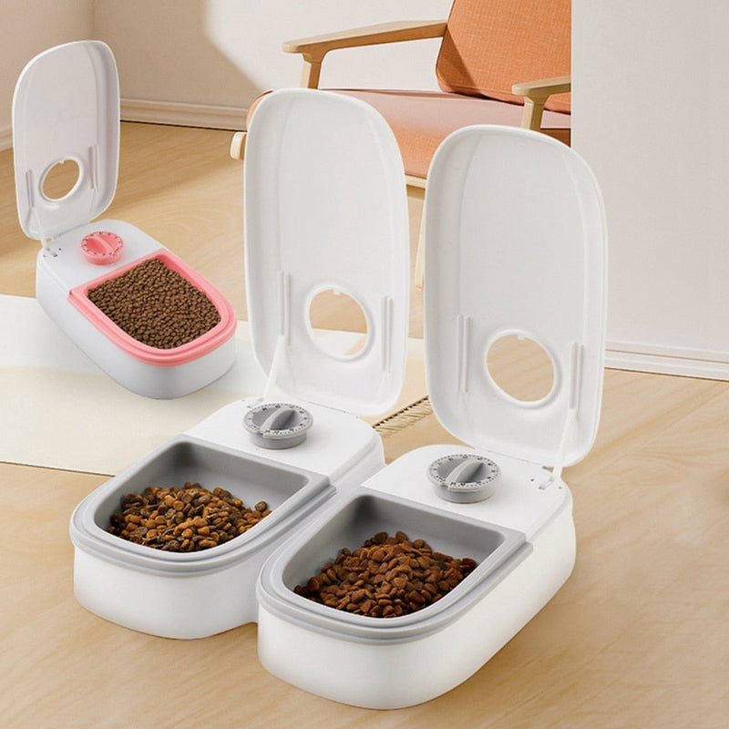 Dispenser de Comida Automático Inteligente | Para Cães e Gatos - MCA GLOBAL STORE - Todos os direitos reservados