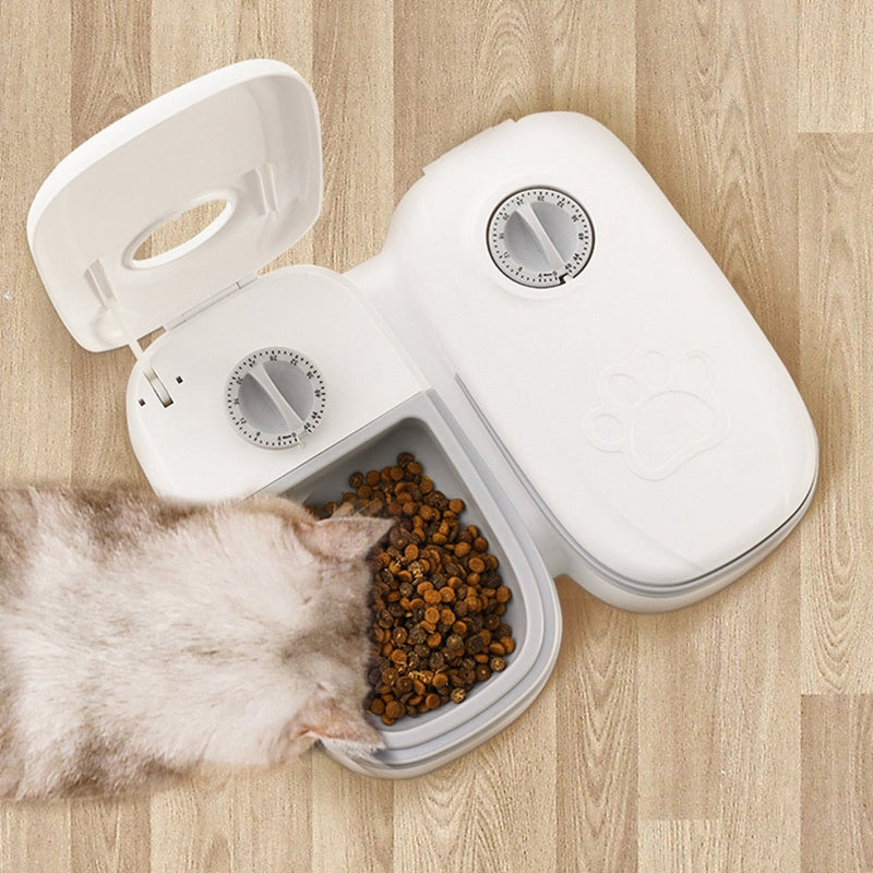 Dispenser de Comida Automático Inteligente | Para Cães e Gatos - MCA GLOBAL STORE - Todos os direitos reservados