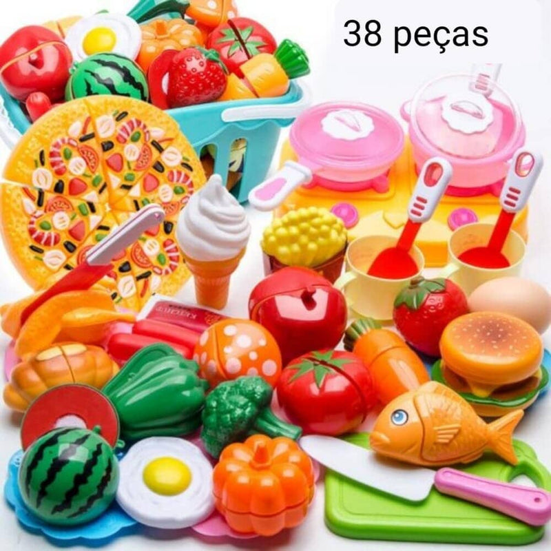 Conjunto de Comidas - Brinquedo de comidinhas divertidas para sua criança - MCA GLOBAL STORE - Todos os direitos reservados