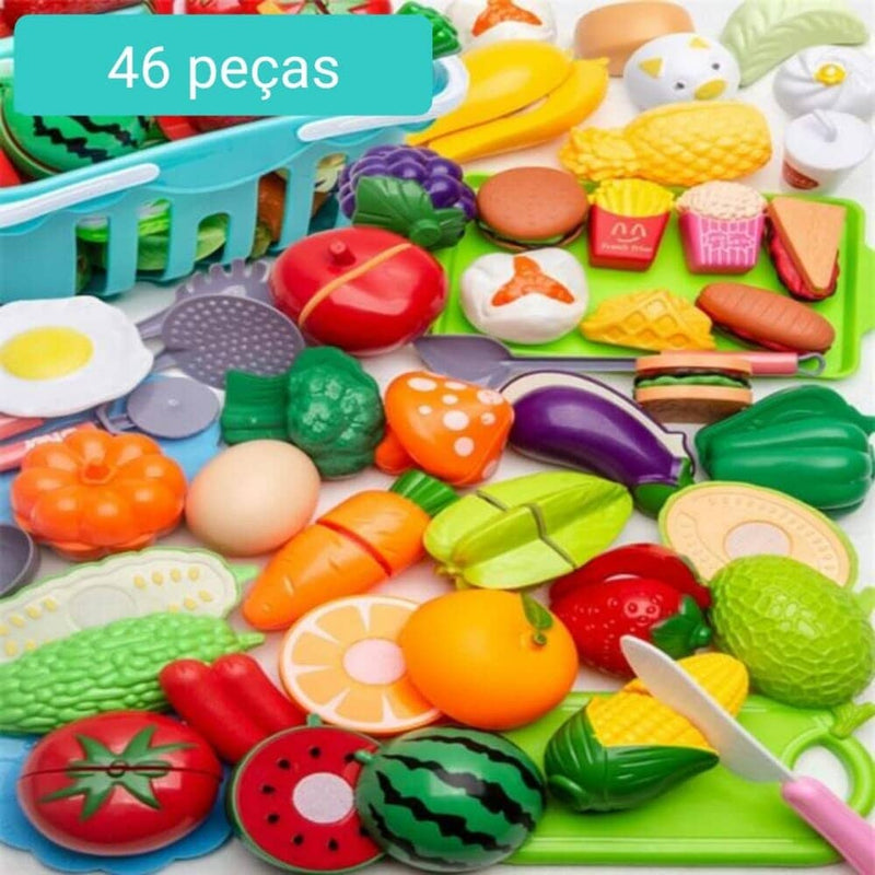 Conjunto de Comidas - Brinquedo de comidinhas divertidas para sua criança - MCA GLOBAL STORE - Todos os direitos reservados