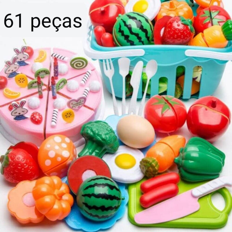 Conjunto de Comidas - Brinquedo de comidinhas divertidas para sua criança - MCA GLOBAL STORE - Todos os direitos reservados