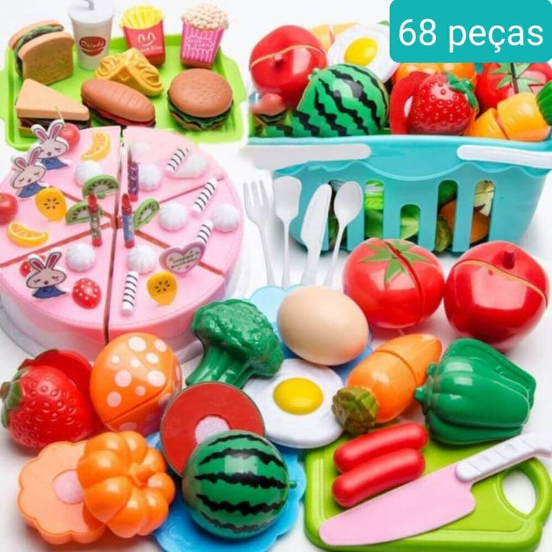 Conjunto de Comidas - Brinquedo de comidinhas divertidas para sua criança - MCA GLOBAL STORE - Todos os direitos reservados