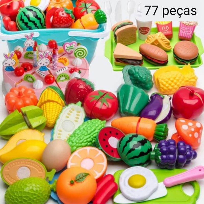 Conjunto de Comidas - Brinquedo de comidinhas divertidas para sua criança - MCA GLOBAL STORE - Todos os direitos reservados